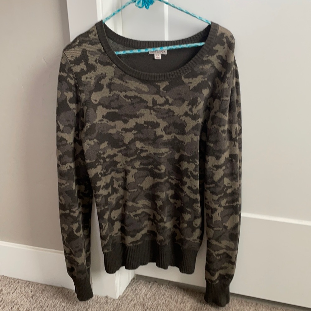 Women’s Merona Camo Sweater